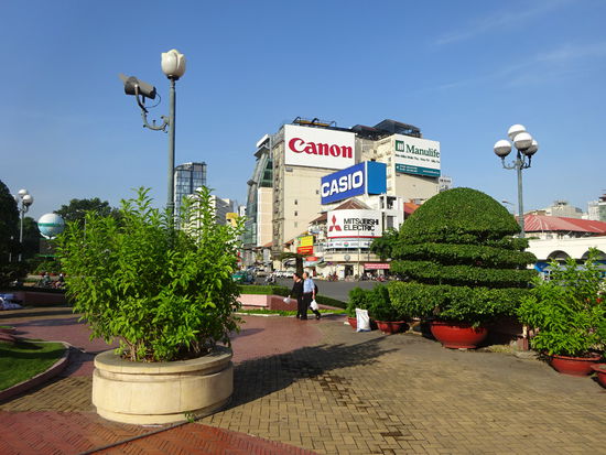 Platz vor dem Ben Thanh Markt