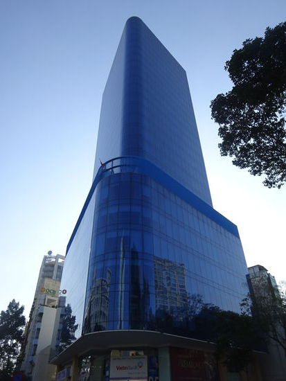 Bankenviertel in Saigon