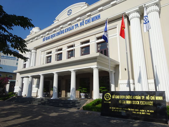 Die Börse in Saigon ist die größte des Landes