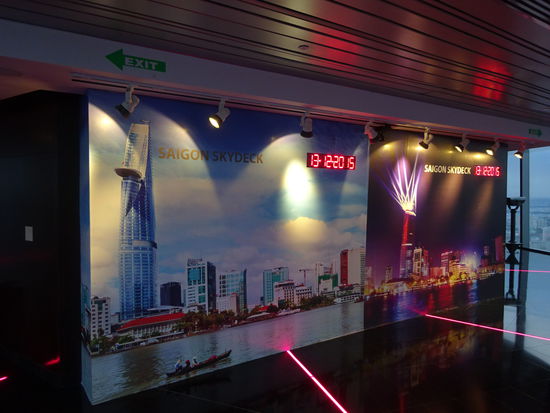 Saigon Skydeck in der 49. Etage