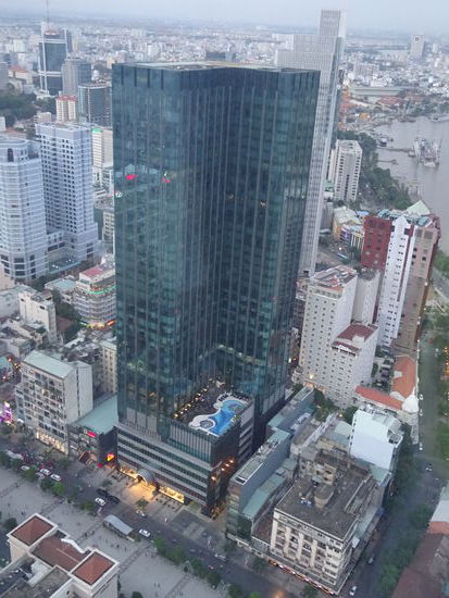 Blick vom  Saigon Skydeck