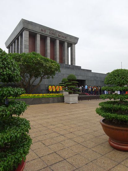 Ho Chi Minh Mausoleum in Hanoi