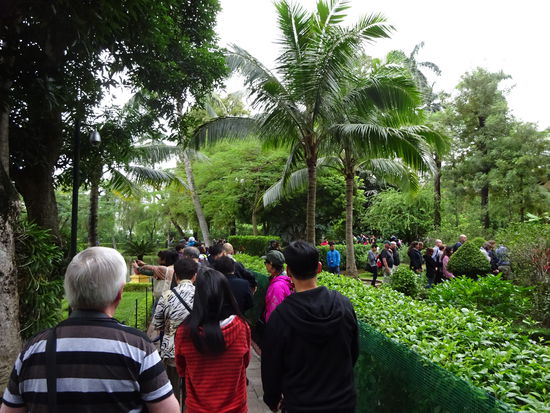 Auch hier wieder viele Menschen unterwegs