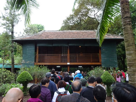 Das Wohnhaus von Ho Chi Minh