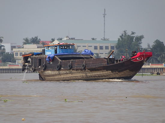 Fahrt mit dem Boot durchs Mekong Delta bei My Tho