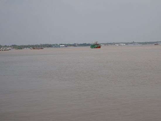 Fahrt mit dem Boot durchs Mekong Delta bei My Tho