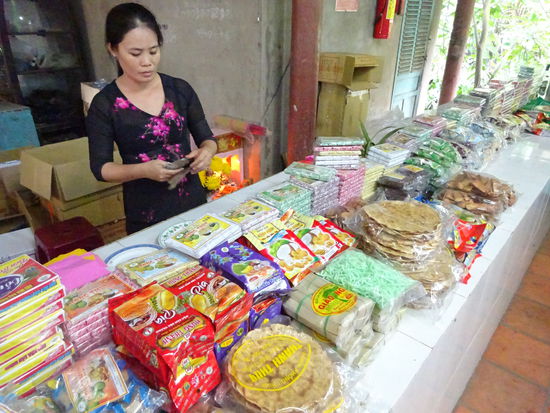 Auch ich kaufte hier mehrere Päckchen der leckeren Bonbons