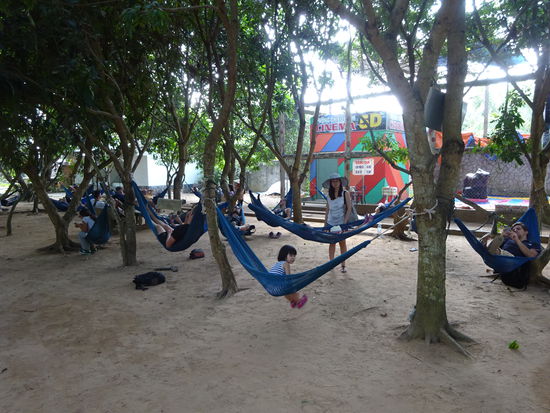 Nach dem Essen war erstmal Mittagsruhe angesagt