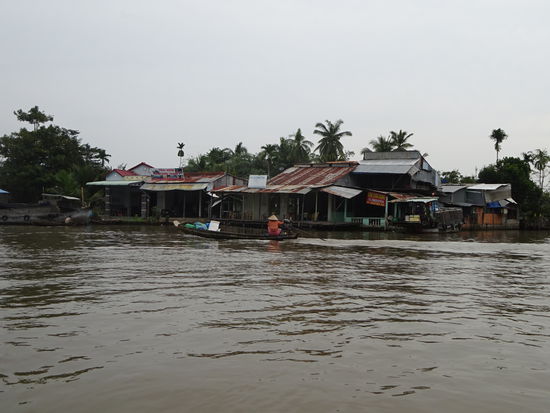 Weiter geht es durch das Mekong Delta bei Can Tho
