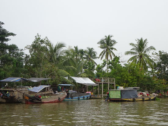 Weiter geht es durch das Mekong Delta bei Can Tho