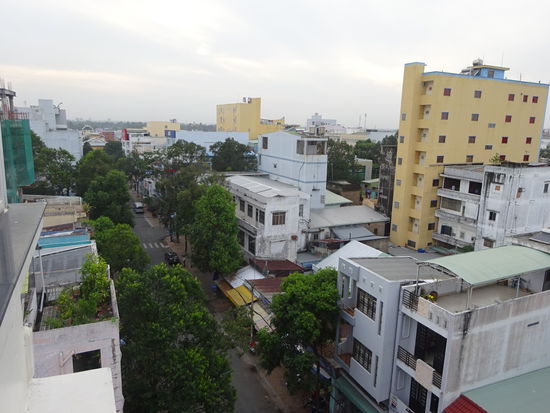 Blick vom Hotel auf die Umgebung