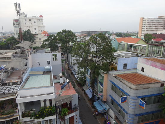 Blick vom Hotel auf die Umgebung