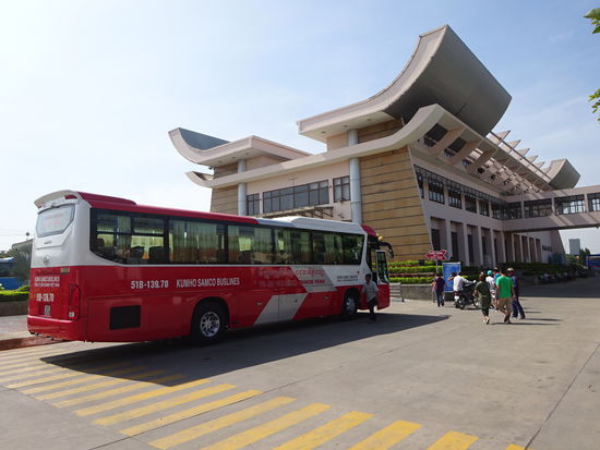 Grenzübergang von Vietnam nach Kambodscha