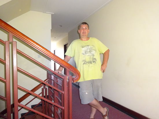 Ich bin zufrieden mit meinem Zimmer in Phnom Penh