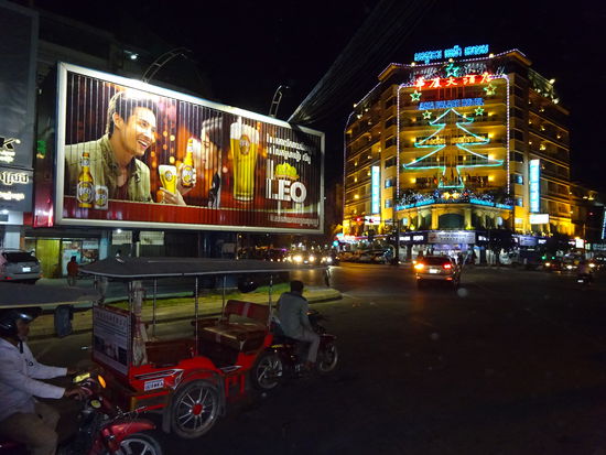 Phnom Penh am Abend