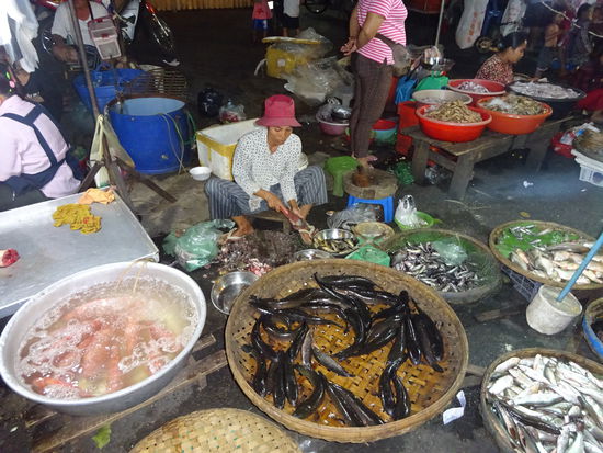 Nachtmarkt von Phnom Penh