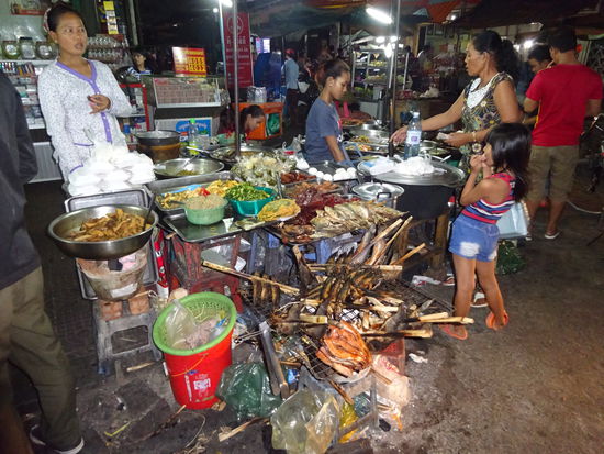 Nachtmarkt von Phnom Penh