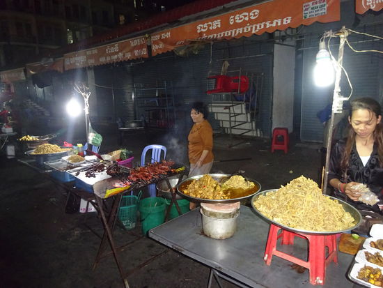 Nachtmarkt von Phnom Penh