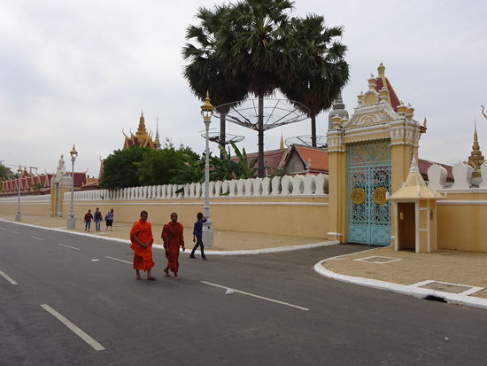 Umgebungsmauer vom Königspalast