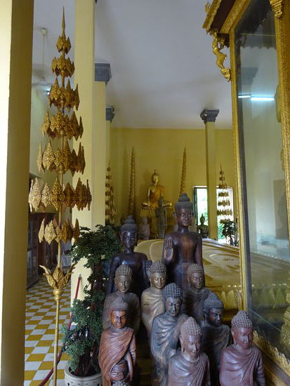 Auf dem Gelände des Königspalastes von Phnom Penh