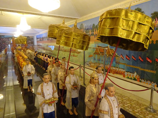 Auf dem Gelände des Königspalastes von Phnom Penh