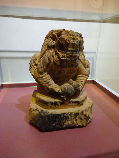 Einige Fundstücke der Zitadelle im angrenzenden Museum