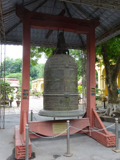 Auf dem Gelände der Zitadelle Thang Long in Hanoi