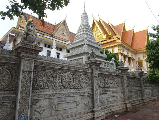 Tempel Wat Lanka in Phnom Penh