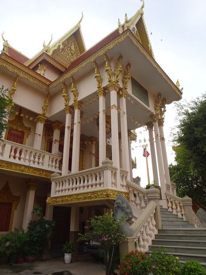 Tempel Wat Lanka in Phnom Penh
