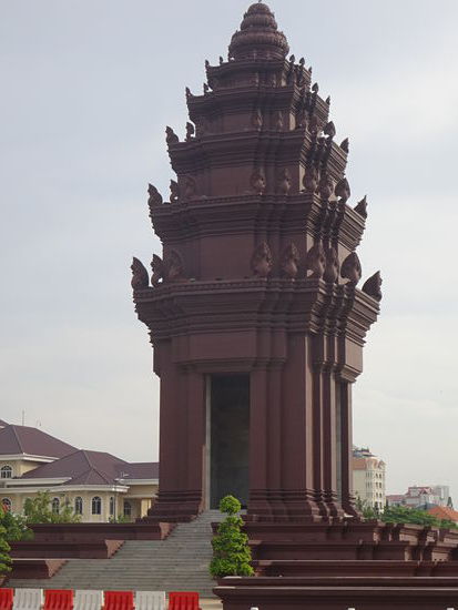Das Unabhängigkeitsdenkmal von Phnom Penh