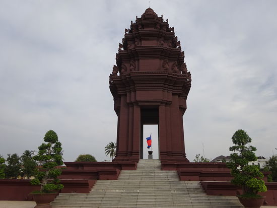 Das Unabhängigkeitsdenkmal von Phnom Penh