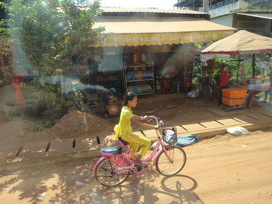 Mädchen in Kampong Thom