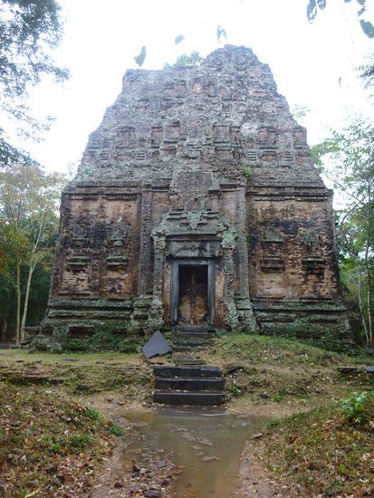 Auch hier überall große Pfützen