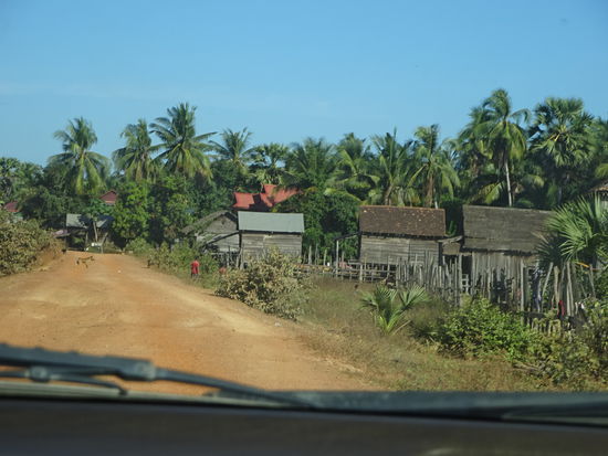 Weiter geht es auf Schotterpisten Richtung Preah Khan