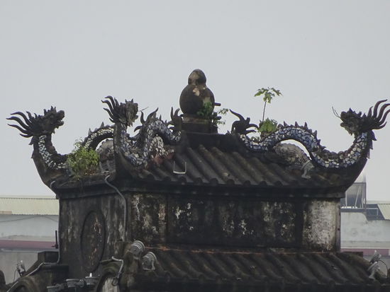 Der berühmte Schildkröten - Pavillon in Hanoi