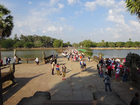 Trotz der vielen Besucher noch recht überschaubar