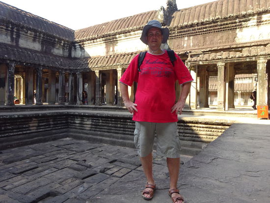 Ich in Angkor Wat