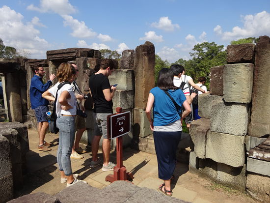 Irgendwann haben alle genug gesehen und wollen wieder hinunter 