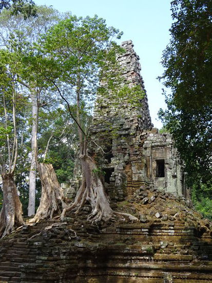 Buddhistischer Tempel Preah Palilay in Angkor aus dem 12. Jh.