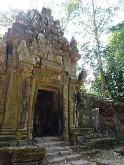 Buddhistischer Tempel Preah Palilay in Angkor aus dem 12. Jh.