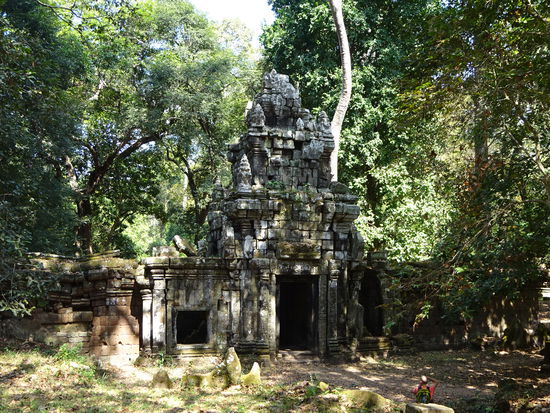 Buddhistischer Tempel Preah Palilay in Angkor aus dem 12. Jh.