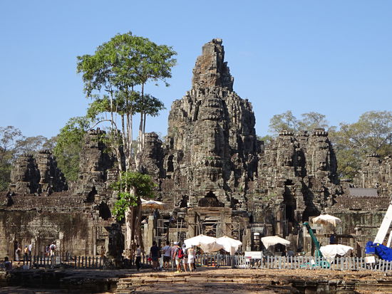 Der Bayon in Angkor aus dem 13. Jh.