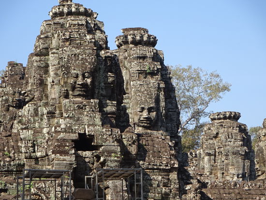 Der Bayon in Angkor aus dem 13. Jh.