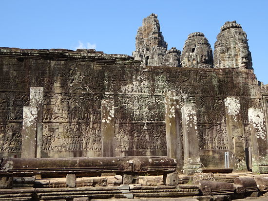 Der Bayon in Angkor aus dem 13. Jh.