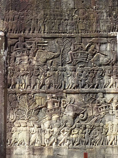 Der Bayon in Angkor aus dem 13. Jh.