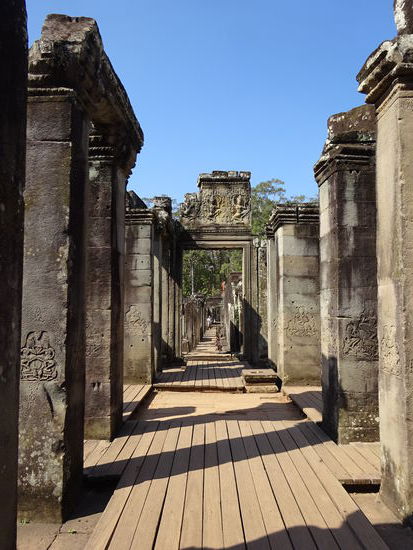 Der Bayon in Angkor aus dem 13. Jh.