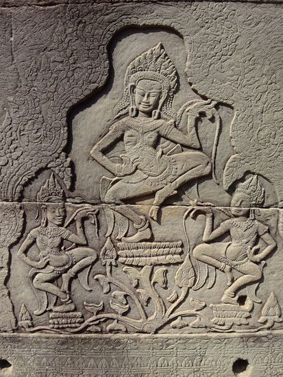 Der Bayon in Angkor aus dem 13. Jh.