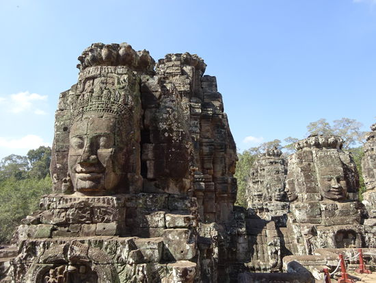 Der Bayon in Angkor aus dem 13. Jh.