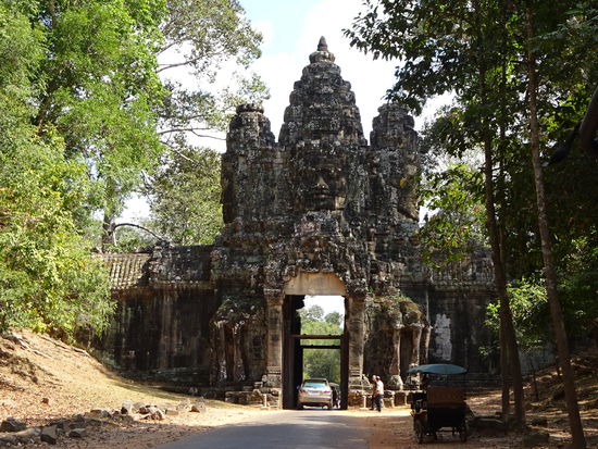 Eingangstor zum Chau Say Tempel in Angkor