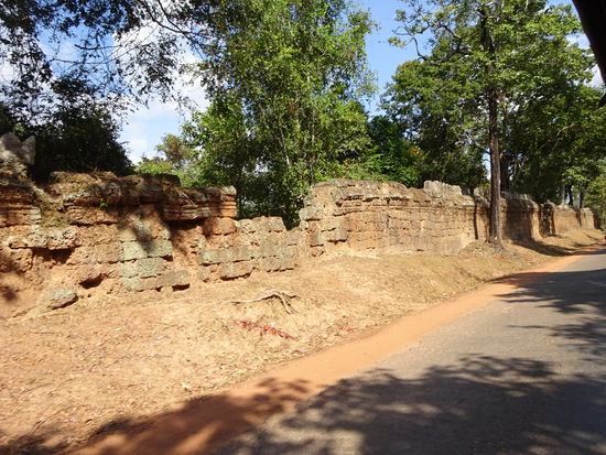 Umgebungsmauer von Ta Prohm
